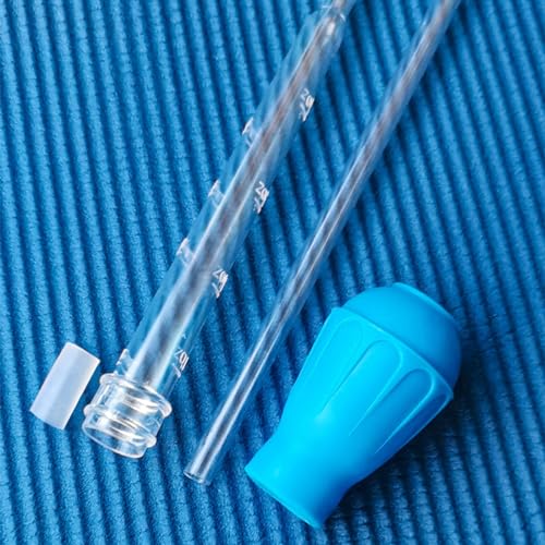Waste for Fish Tank Multifunction Dropper Pipette Water Transfer Long Acrylic Marine Fish Feeding Tool Waste Aquarium Dropper Pipette