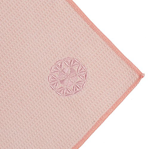 Hot Yoga Towel - Mat-Sized, Microfiber, Super Absorbent, Anti-Slip, Injury Free, 24" x 72" - Best Bikram Yoga Towel - Exercise, Fitness, Pilates Gear - color: Sakura Pink