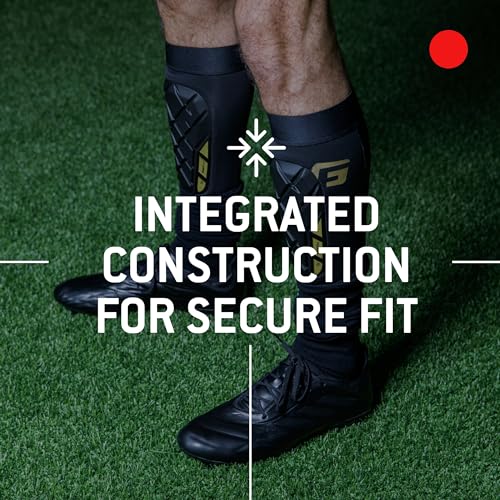 G-Form Pro-S Elite X Shin Guard - Athletic Safety Gear - Protective Sports Shin Guards for Soccer & More - size: Adult Small