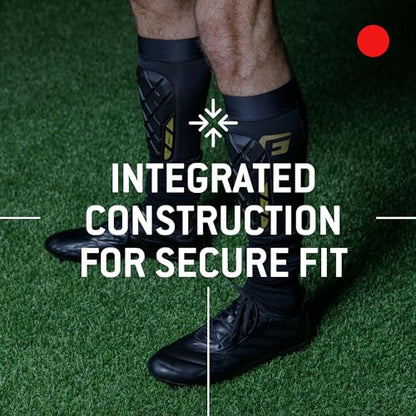 G-Form Pro-S Elite X Shin Guard - Athletic Safety Gear - Protective Sports Shin Guards for Soccer & More - size: Adult Small