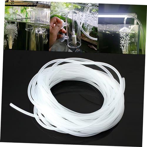 Toyvian 30m Flexible Aquarium Tubing Id Od Hose for Hydroponics and Air Pumps for Fish Tanks and Aquatic Environments