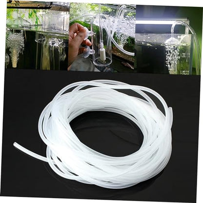 Toyvian 30m Flexible Aquarium Tubing Id Od Hose for Hydroponics and Air Pumps for Fish Tanks and Aquatic Environments