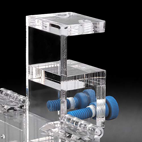 Clear Acrylic Fish Tank Isolation Box, Multifunctional Enclosure for Small Pets, 10.5 cm³, Water Flow Assurance