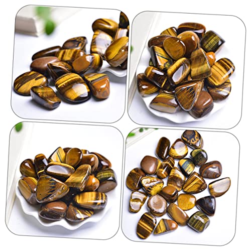 Cabilock 1pack Garden Decorative Gravel for Aquarium Potted Plants Eye Stone Smooth Finish for Fish Landscaping Flower Pot Decoration