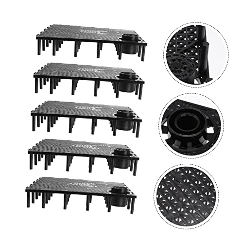 Happyyami 5pcs Fish Tank Filter Plate Aquarium Filtering Egg Crate Divider Fish Tank Board Betta Fish 40 Gallon Fish Tank Fish Tank Filtering Board Filters Grid Plastic Substrate