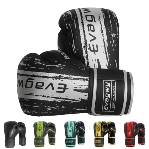 Boxing Gloves for Men and Women，Pro Training Sparring，Suitable for Boxing Kickboxing MMA Fighting，Adult Heavy Punching Bag Gloves，Workout Gloves for Boxing，Muay Thai - color: Silvery, size: 10OZ
