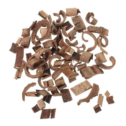 Natural Pecan Wood Bark Sheets 100g for DIY Terrarium Background, Reptile Habitat Decor, Fish Tank and Snake Enclosure Backdrop
