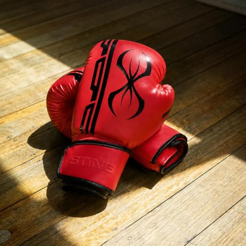 STING Armaplus Boxing Gloves - color: Red, size: 10 Oz