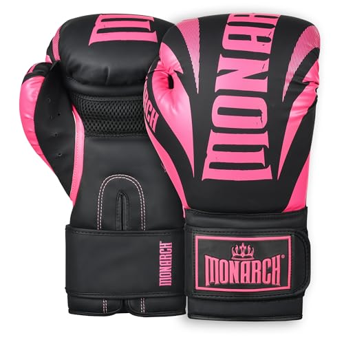 Boxing Gloves Men Women with Hand Wraps for Boxing, Muay Thai, Kickboxing, Punching Bag Workout traing and Sparing Gear Complete Boxing Kit, Size 8-16 OZ - color: -Pink-, size: 8oz