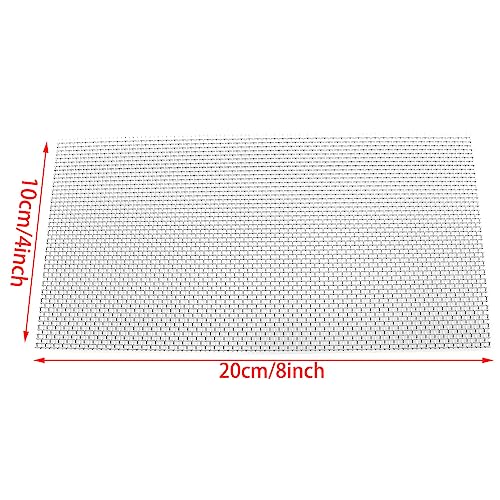 5PCS 10x20cm/4x8inch Stainless Steel Aquarium Moss Net