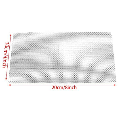 5PCS 10x20cm/4x8inch Stainless Steel Aquarium Moss Net