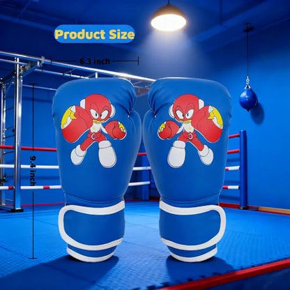 Boxing Gloves for Kids Kids Boxing Gloves Red Blue - size: shock boy