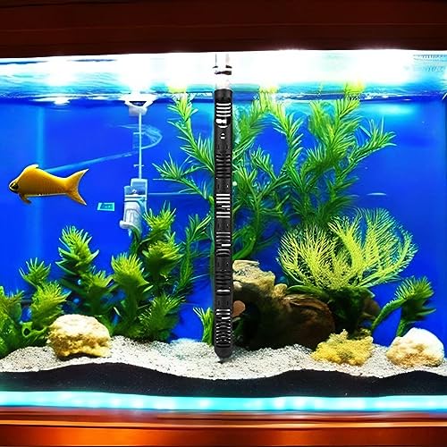 Fish Heater Guard Protector Detachable Fish Heating Rod Sleeve Plastic Aquarium Heater Protective Cover Guard with Suction Cups(#4)