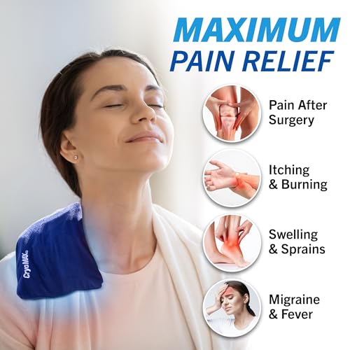 Cryo-Max Cold Pack, 8 Hour Reusable Cold Therapy Ice Pack for Elbows, Knees, Neck + More, Medium, 6" x 12" (1 Count)
