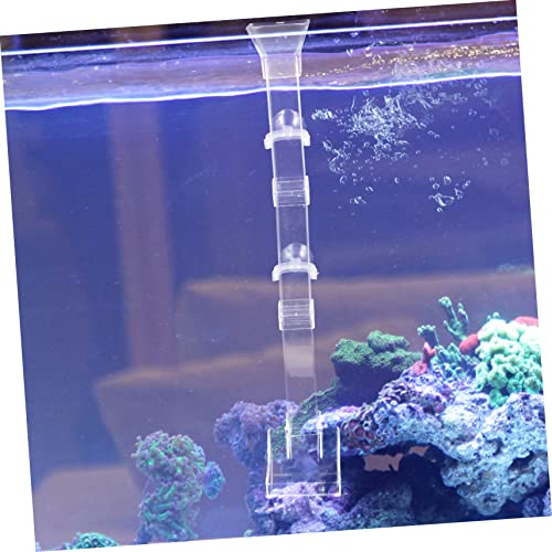 BESPORTBLE 1pc Fish Feeder Tube for Shrimp and Fish Sinking Bottom Tray Reduces Waste and Easy to Clean Feeding Accessory