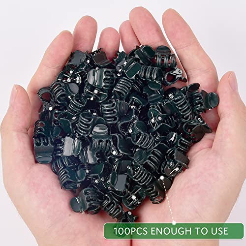 Orchid Clips, ARRITZ 100pcs Garden Plant Clips for Vines Flowers Keep Stems Vines Flowers Grow Upright