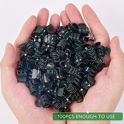 Orchid Clips, ARRITZ 100pcs Garden Plant Clips for Vines Flowers Keep Stems Vines Flowers Grow Upright