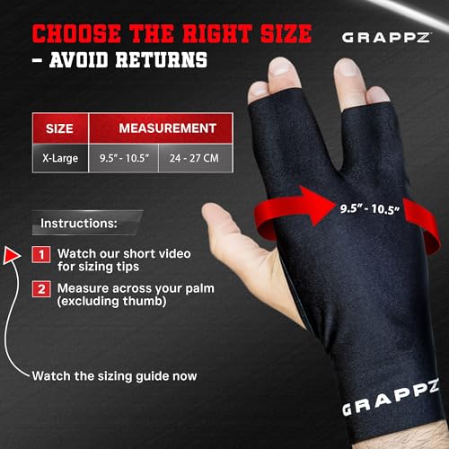 Finger Support Athletic Compression Gloves, Splint Alternative, Unisex XL | Athletic Buddy Tape & Trigger Finger Sleeve & Brace, Arthritis Pain Relief & Joint Stabilizer for All Sports - size: X-Large, style: Original Glove