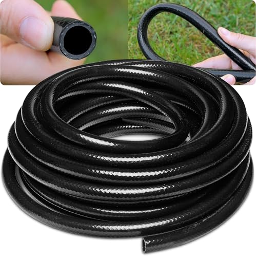 50 FT 1/2 Irrigation Tubing Mainline - Flexible Drip Irrigation Tubing Perfect for Push-To-Connect Garden Irrigation System, or as Blank Distribution Hose for Any Gardening Project