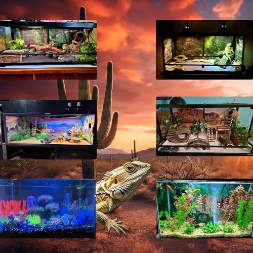 Celestial Aquarium Background Snow Capped Mountains Alien Planet Fish Tank Background Space Planets Natural Skyscape Reptile Tank Backgrounds Outer Space Clouds Blue Sky Enclosure Backgrounds 36x18in