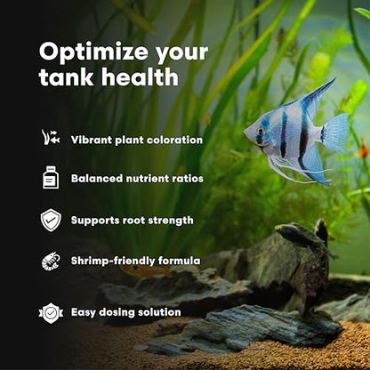 Brightwell Aquatics Shrimp FlorinMulti Complete Plant Nutrient, 250 ml - size: 250-ml