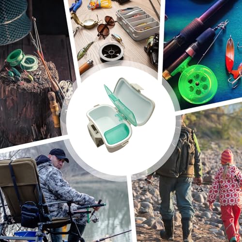Fishing Bait Container,Waist Lure Box - Bait Storage | for Boat Kayak Camping Shrimp Aquarium Sports Outdoors Saltwater Freshwater