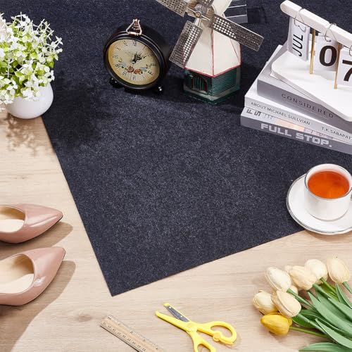 OLYCRAFT 50x47.6 Inch Large Felt Bird Cage Mat 2mm Thick Absorbent Felt Surface with Non-Slip Backing Durable Under Cage Mat Waterproof Under Cages Liner for Birds Reptiles Small Pets Ferret Habitats