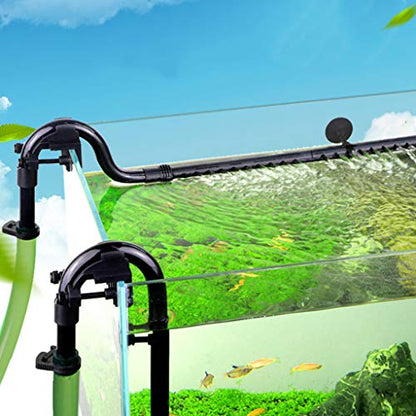 Canister Outlet Tube Fish for External Filter Replacement Accessories with Strong Suction Cups