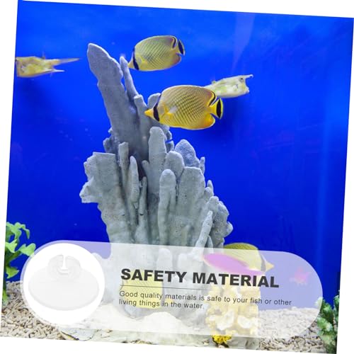 BESPORTBLE 3sets Fish Tank Oxygen Fixing Suction Cups Aquarium Air Pump Hose Fixing Accessories 20pcs*3