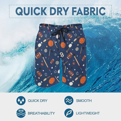 Mens Trunks Breathable Quick Dry Mesh Lining Holiday Party Beach Board Shorts - color: Style, size: XX-Large
