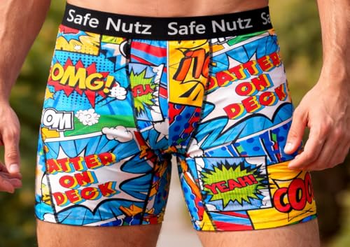 Youth Safe Nutz Compression Shorts - Batter On Deck (Built-in Cup)