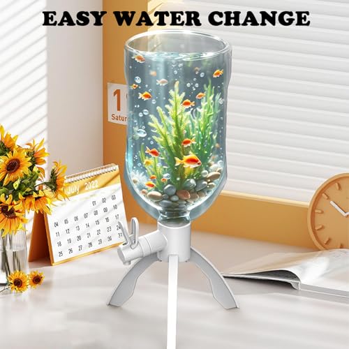 Water Bottle Stand, Portable Inverted Bottled Water Dispenser Holder Mineral Water Bucket Rack with Water Spout, for Camping, Hiking and Picnic