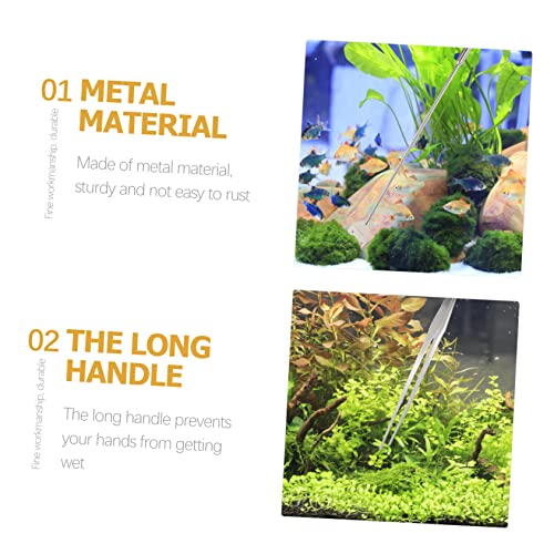 BESPORTBLE Fish Tank Maintenance Kit Vacuum Gravel Hand Held Trimmer for Aquariums