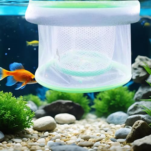 Aquarium Breeder Net Aquarium Feeding Double Layer Net Hatching for Clown Guppy