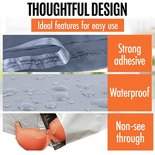 Jumbo Poly Mailers 24x36 Inches, Large Self Sealing Shipping Bags for Clothing, Pillows and Blankets, Waterproof Tear-Resistant Mailing Envelopes, Pack of 5 - size: 24x36 - 5 Bags