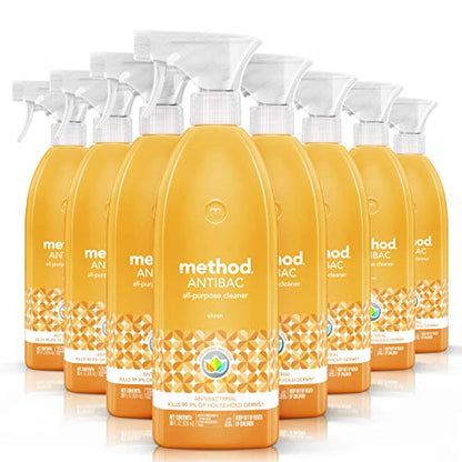 method All-Purpose Cleaner Spray, Citron, 28 fl oz, 8 Pack - size: 28 Fl Oz (Pack of 8)
