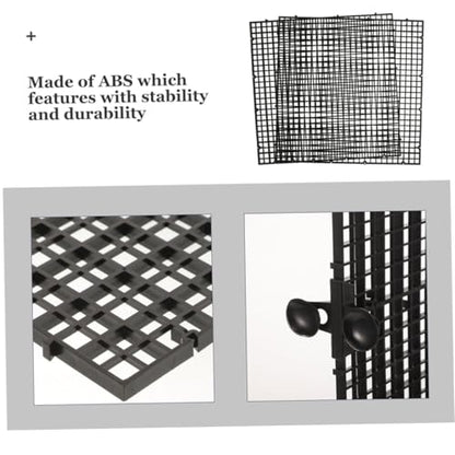 Toddmomy 1set Aquarium Divider of Panels for Fish Tank Isolation Boards Cups Prevents Fish Jumping Reusable