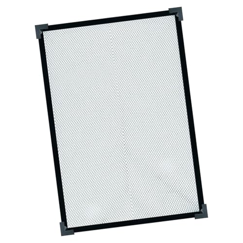 Aquarium Screen Top Cover Protective Net Anti Jumping Tear Resistant DIY Kit Fish Guard Easy to Use - size: 60cmx45cm