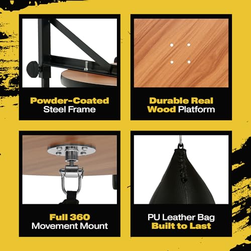 Speed Bag, Speed Bags for Boxing, Speedbag, Speedbag Platform, Swivel Ball