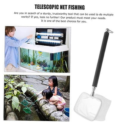 UPKOCH Professional Extendable Handle Shrimp Net for Aquariums Compact Design Durable Material for Fish Tanks and Ponds Easy to Store and Transport