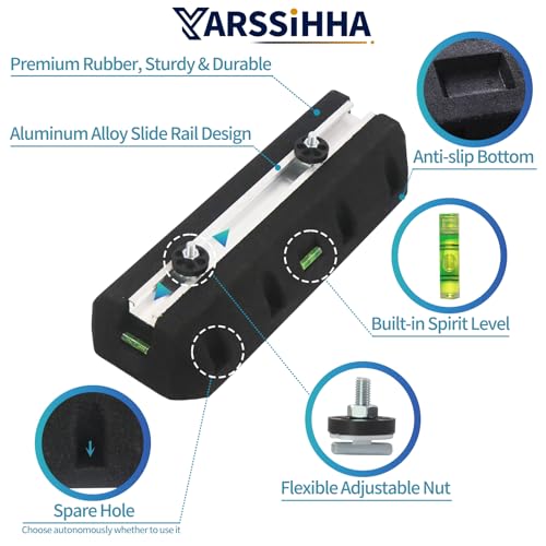 Mini Split Rubber Base Pad for 9000-36000 BTU Ductless Air Conditioner Heat Pump, Heavy Duty Anti-Vibration Mini Split Mounting Pad, Floor Mount Base Kit - style: 9000-36000 BTU