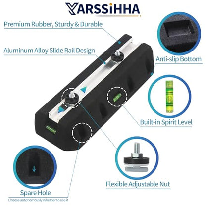 Mini Split Rubber Base Pad for 9000-36000 BTU Ductless Air Conditioner Heat Pump, Heavy Duty Anti-Vibration Mini Split Mounting Pad, Floor Mount Base Kit - style: 9000-36000 BTU