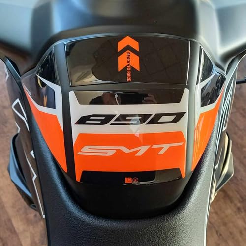 labelbike - 3D Sticker Motorcycle Fuel Tank Pad Protection and Decoration in Resin Compatible with KTM 890 SMT 2024-2025
