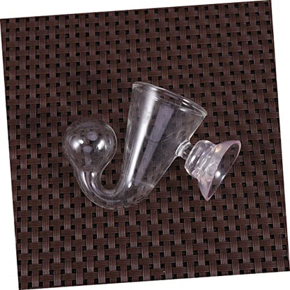 4pcs Checker Aquarium Glass Drop Checker for Monitoring Carbon Dioxide Concentration for Aquatic Plants and Fish Tanks Easy Installation Below Water - size: Size 2