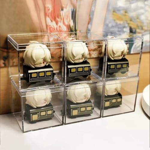 Acrylic Box Acrylic Square Cube Clear Display Boxes Boxes with Lids for Weddings Party Favors Jewelry Storage Box - size: 2.4 x 2.4 x 2.4 Inch