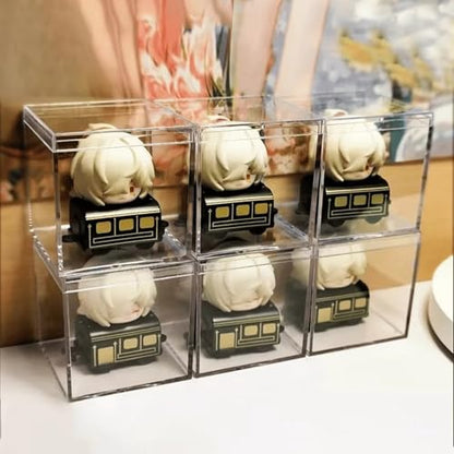 Acrylic Box Acrylic Square Cube Clear Display Boxes Boxes with Lids for Weddings Party Favors Jewelry Storage Box - size: 2.4 x 2.4 x 2.4 Inch