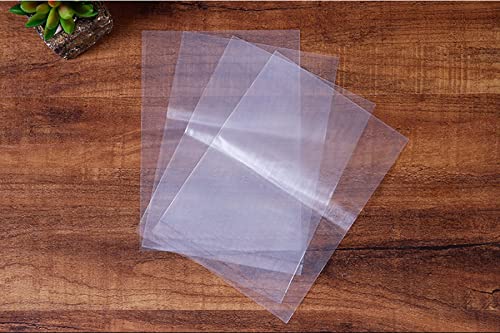 Geoyee 200ct 3.5x5 Inches Flat Open End Clear Poly Bags 1.6 Mil, Small Plastic Bags Perfect for Small Business, Storage, Packaging Products, Food (3.5x5-200pcs)