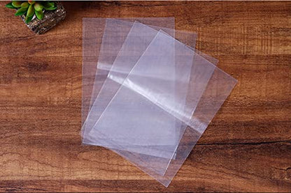 Geoyee 200ct 3.5x5 Inches Flat Open End Clear Poly Bags 1.6 Mil, Small Plastic Bags Perfect for Small Business, Storage, Packaging Products, Food (3.5x5-200pcs)