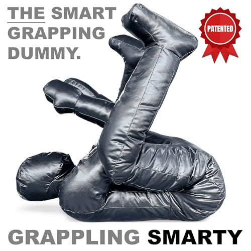 SMARTY 2.0/XL/Kid (Unfilled) Grappling Dummy for BJJ, Jiu-Jitsu, MMA, Wrestling, Martial Arts Practice, Self-Defense Training Dummies - 3 Sizes: 2.0 Adult, XL, or Kid