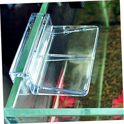 10pcs Acrylic Fish Tank Cover Holder Bracket Transparent Support for Aquarium Lids Practical Rack for Tank Plates